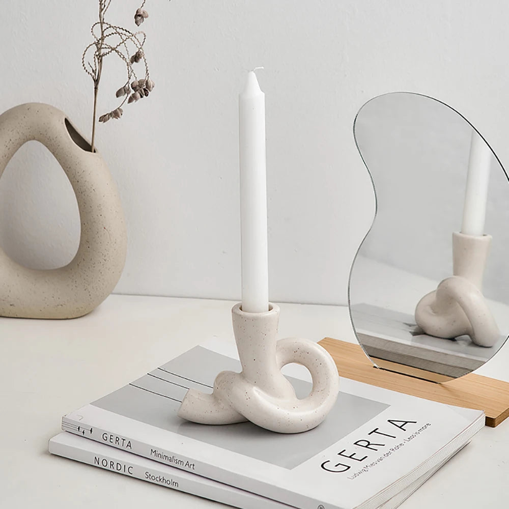 Nordic Knot Candle Holder